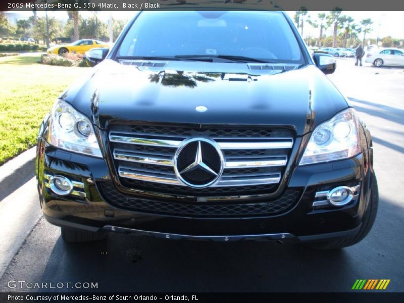Black / Black 2009 Mercedes-Benz GL 550 4Matic