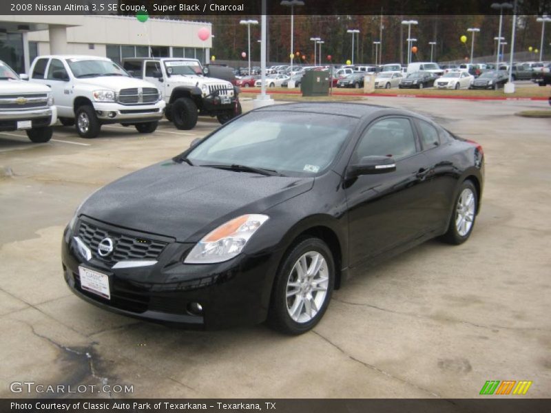 Super Black / Charcoal 2008 Nissan Altima 3.5 SE Coupe