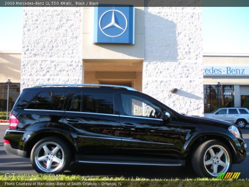 Black / Black 2009 Mercedes-Benz GL 550 4Matic
