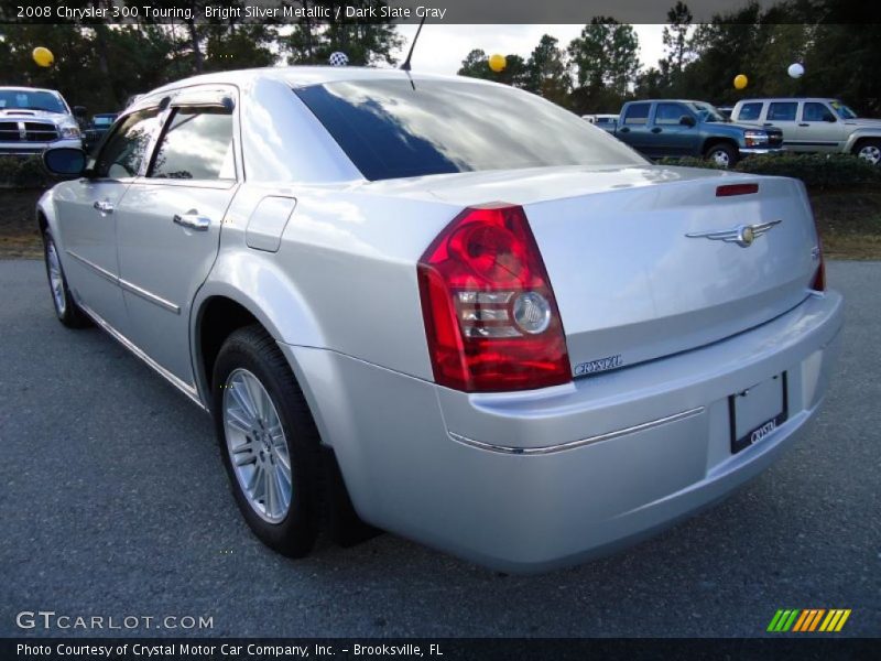 Bright Silver Metallic / Dark Slate Gray 2008 Chrysler 300 Touring