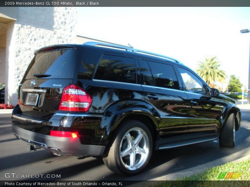 Black / Black 2009 Mercedes-Benz GL 550 4Matic
