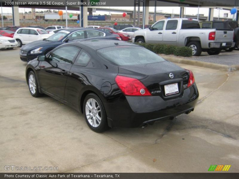 Super Black / Charcoal 2008 Nissan Altima 3.5 SE Coupe