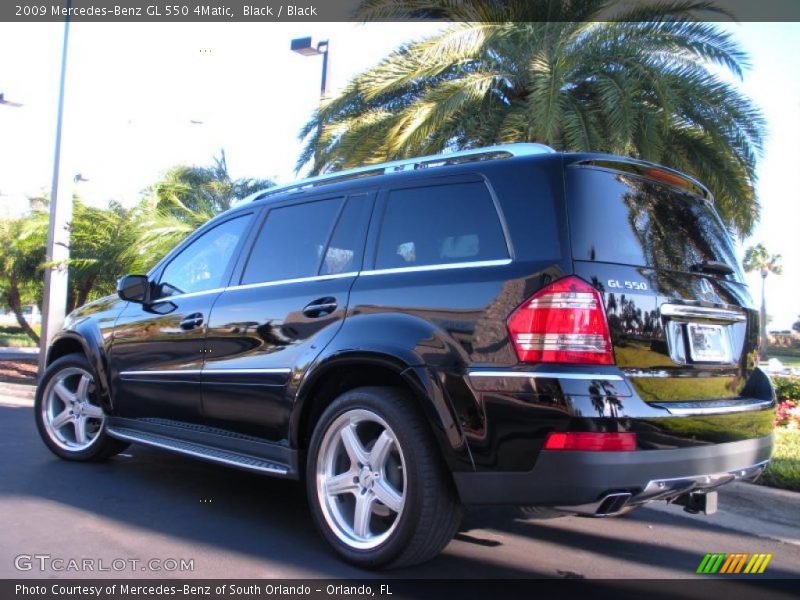 Black / Black 2009 Mercedes-Benz GL 550 4Matic