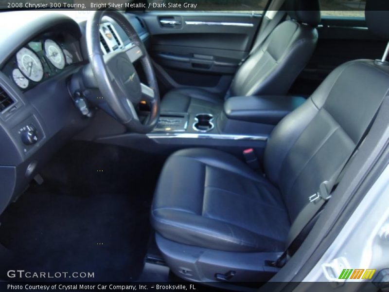 Bright Silver Metallic / Dark Slate Gray 2008 Chrysler 300 Touring
