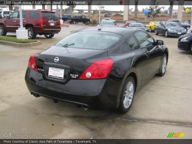 Super Black / Charcoal 2008 Nissan Altima 3.5 SE Coupe