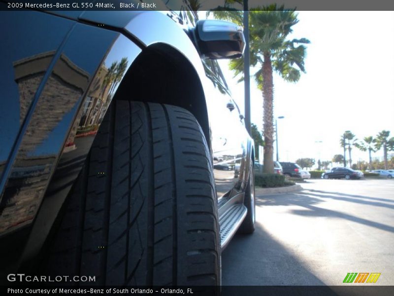 Black / Black 2009 Mercedes-Benz GL 550 4Matic