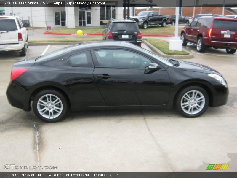 Super Black / Charcoal 2008 Nissan Altima 3.5 SE Coupe