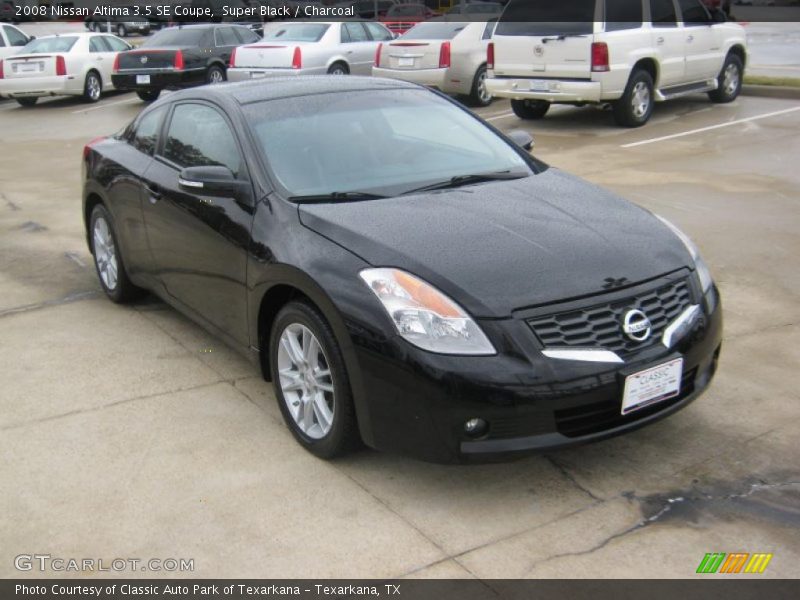 Super Black / Charcoal 2008 Nissan Altima 3.5 SE Coupe