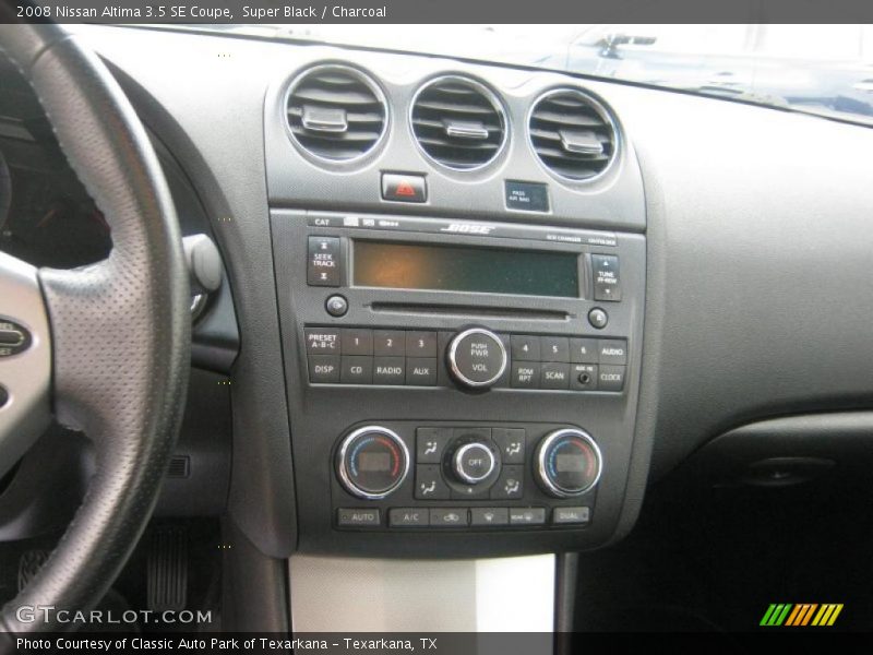 Super Black / Charcoal 2008 Nissan Altima 3.5 SE Coupe