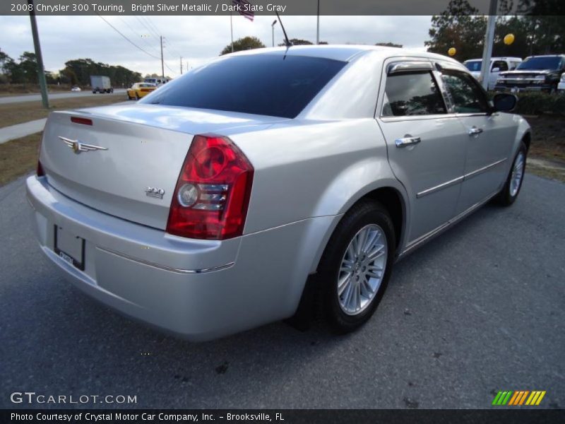 Bright Silver Metallic / Dark Slate Gray 2008 Chrysler 300 Touring