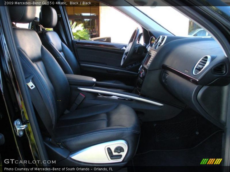 Black / Black 2009 Mercedes-Benz GL 550 4Matic
