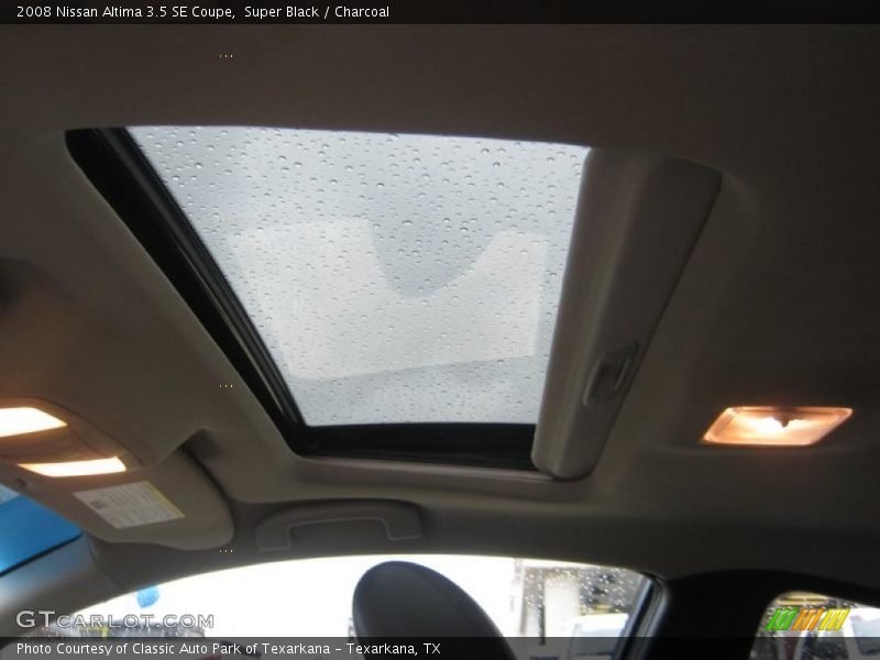 Super Black / Charcoal 2008 Nissan Altima 3.5 SE Coupe