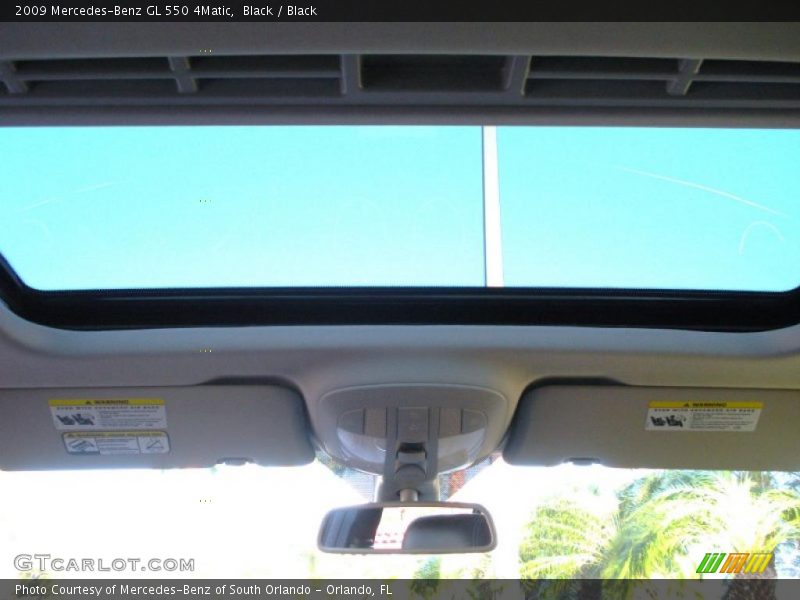 Black / Black 2009 Mercedes-Benz GL 550 4Matic