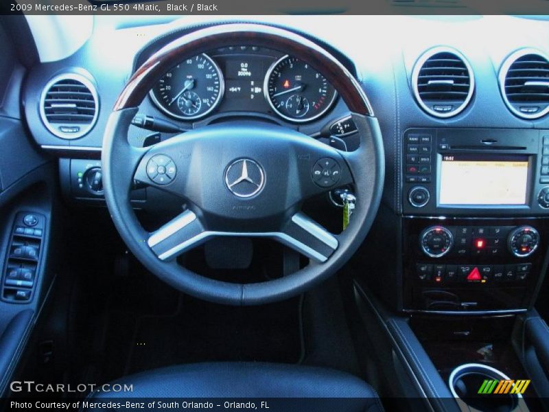 Dashboard of 2009 GL 550 4Matic