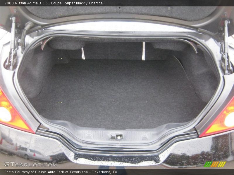 Super Black / Charcoal 2008 Nissan Altima 3.5 SE Coupe