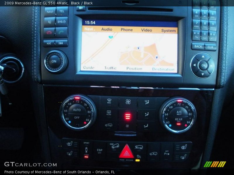 Navigation of 2009 GL 550 4Matic