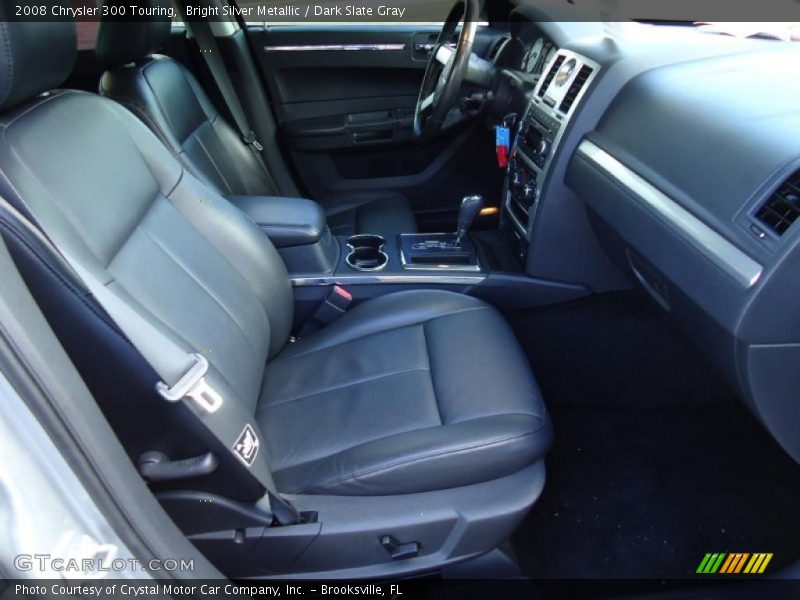 Bright Silver Metallic / Dark Slate Gray 2008 Chrysler 300 Touring