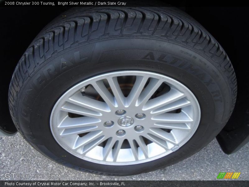 Bright Silver Metallic / Dark Slate Gray 2008 Chrysler 300 Touring