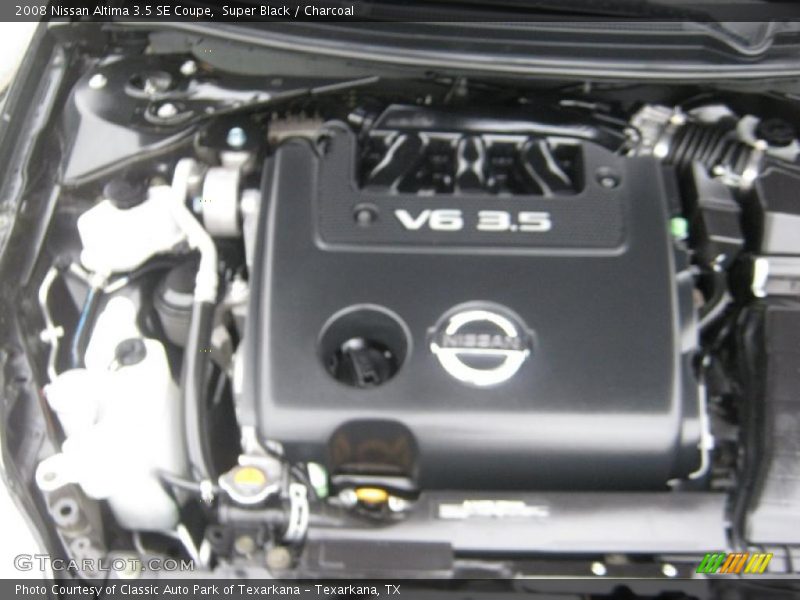 Super Black / Charcoal 2008 Nissan Altima 3.5 SE Coupe