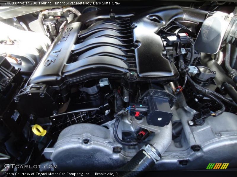Bright Silver Metallic / Dark Slate Gray 2008 Chrysler 300 Touring