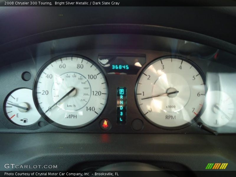 Bright Silver Metallic / Dark Slate Gray 2008 Chrysler 300 Touring