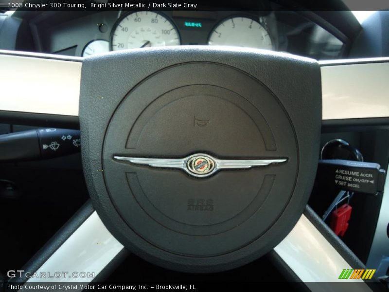 Bright Silver Metallic / Dark Slate Gray 2008 Chrysler 300 Touring