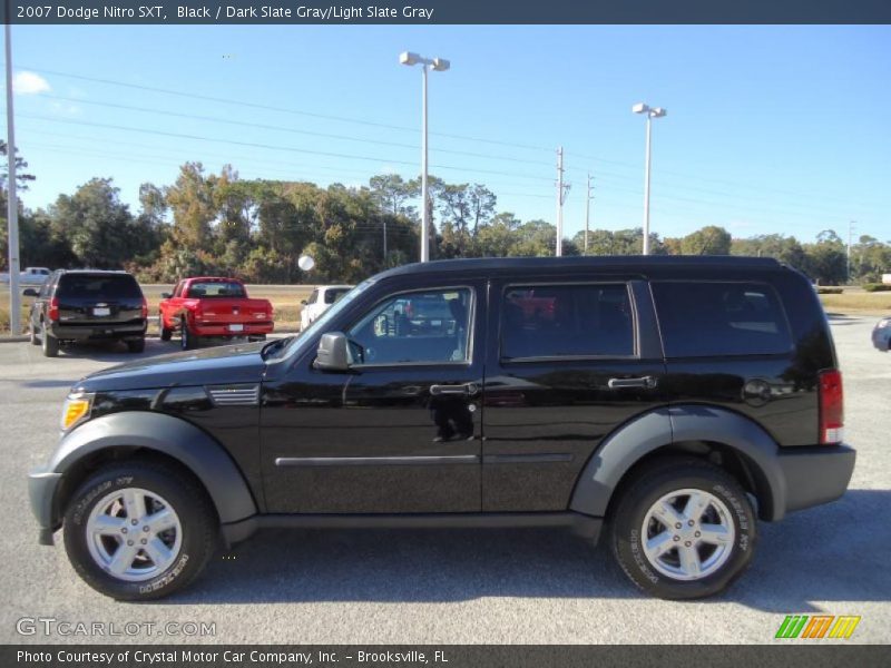 Black / Dark Slate Gray/Light Slate Gray 2007 Dodge Nitro SXT