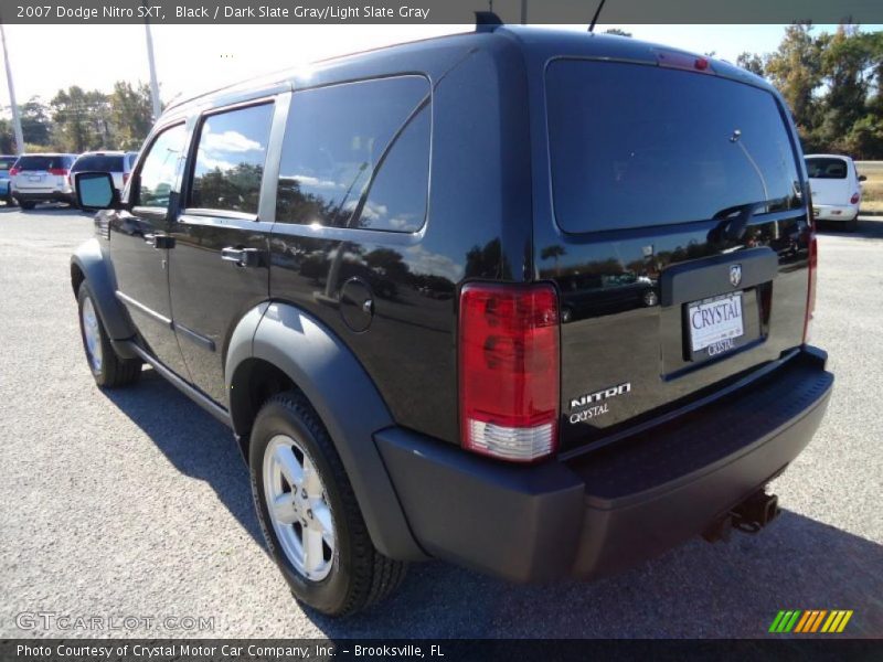 Black / Dark Slate Gray/Light Slate Gray 2007 Dodge Nitro SXT