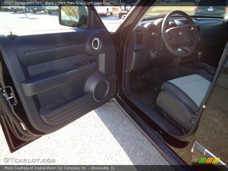Black / Dark Slate Gray/Light Slate Gray 2007 Dodge Nitro SXT