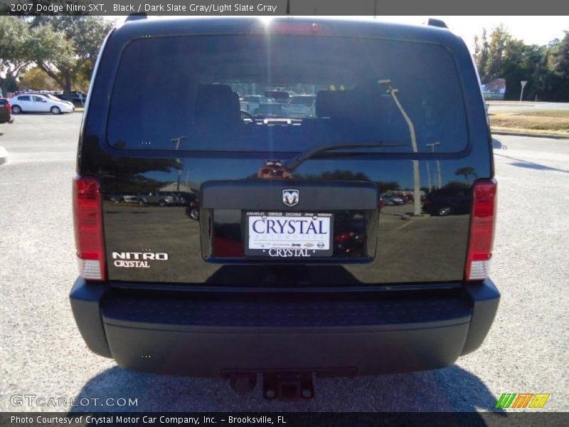 Black / Dark Slate Gray/Light Slate Gray 2007 Dodge Nitro SXT