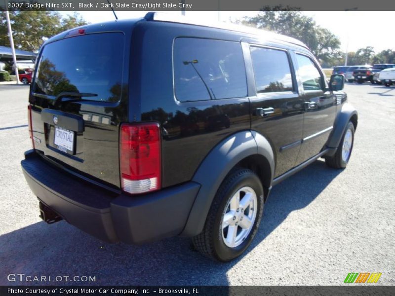 Black / Dark Slate Gray/Light Slate Gray 2007 Dodge Nitro SXT