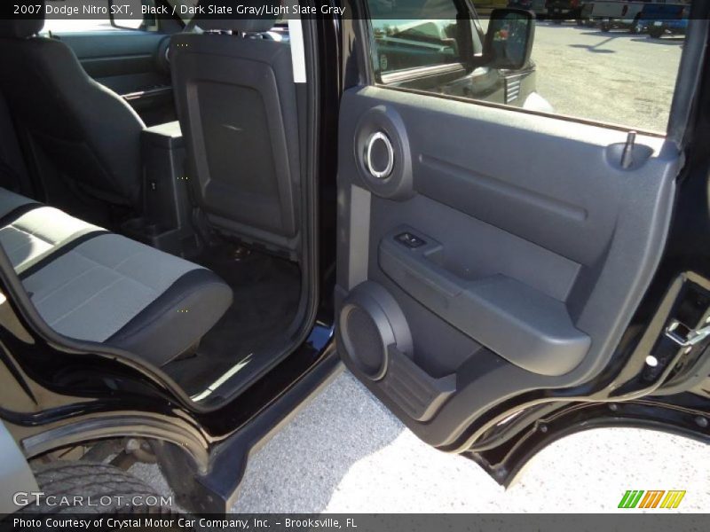 Black / Dark Slate Gray/Light Slate Gray 2007 Dodge Nitro SXT