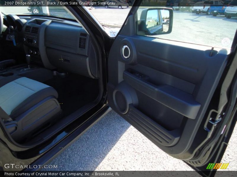 Black / Dark Slate Gray/Light Slate Gray 2007 Dodge Nitro SXT