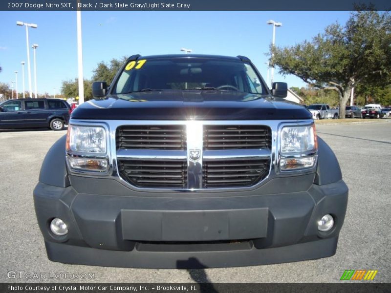 Black / Dark Slate Gray/Light Slate Gray 2007 Dodge Nitro SXT