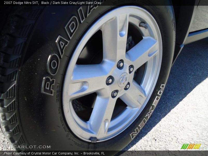 Black / Dark Slate Gray/Light Slate Gray 2007 Dodge Nitro SXT