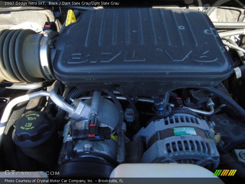 Black / Dark Slate Gray/Light Slate Gray 2007 Dodge Nitro SXT