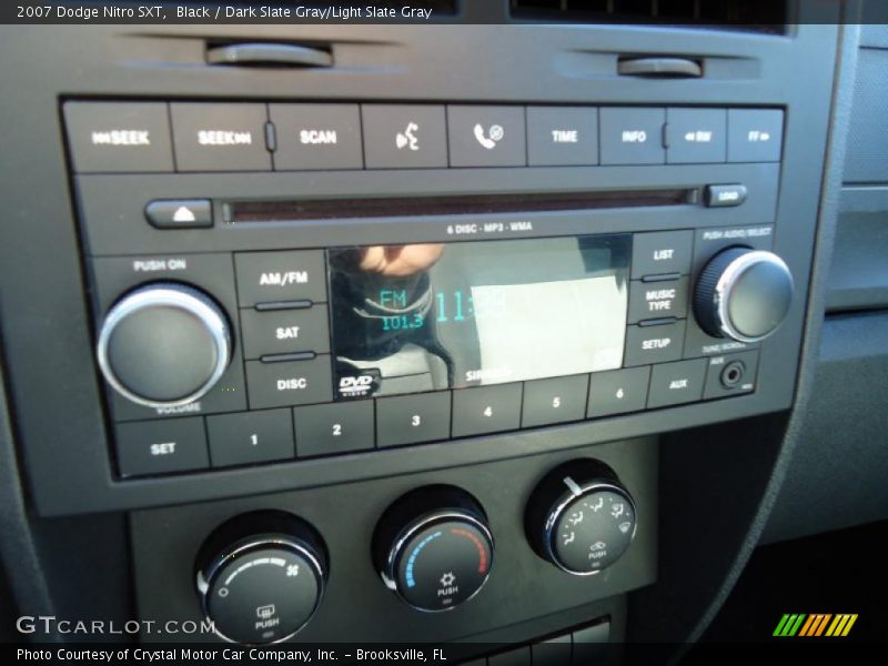 Black / Dark Slate Gray/Light Slate Gray 2007 Dodge Nitro SXT