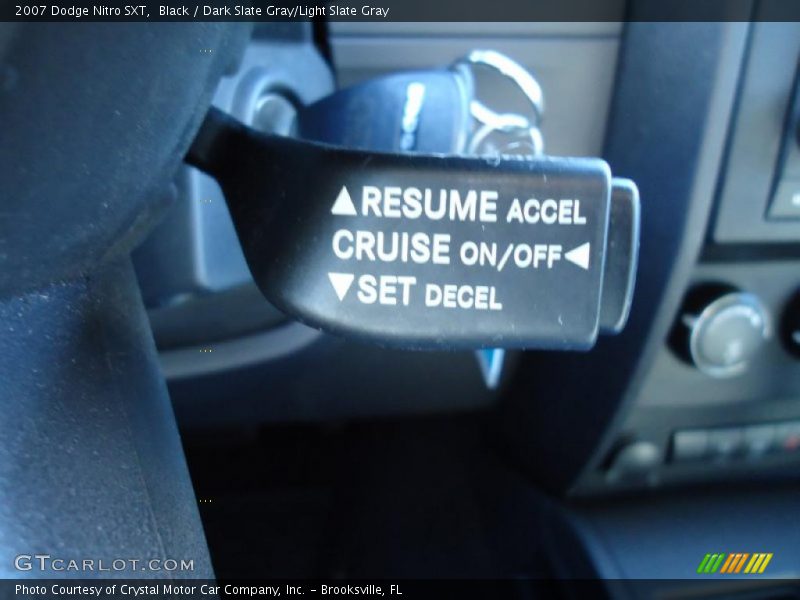 Black / Dark Slate Gray/Light Slate Gray 2007 Dodge Nitro SXT