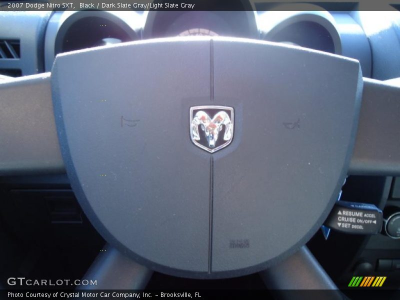 Black / Dark Slate Gray/Light Slate Gray 2007 Dodge Nitro SXT