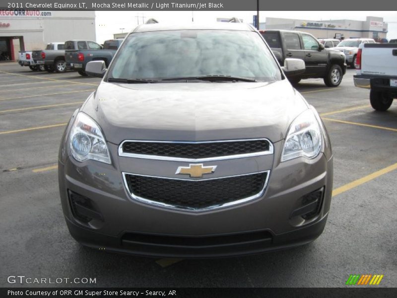 Mocha Steel Metallic / Light Titanium/Jet Black 2011 Chevrolet Equinox LT