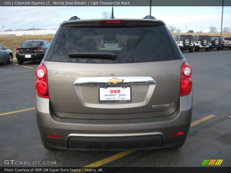 Mocha Steel Metallic / Light Titanium/Jet Black 2011 Chevrolet Equinox LT