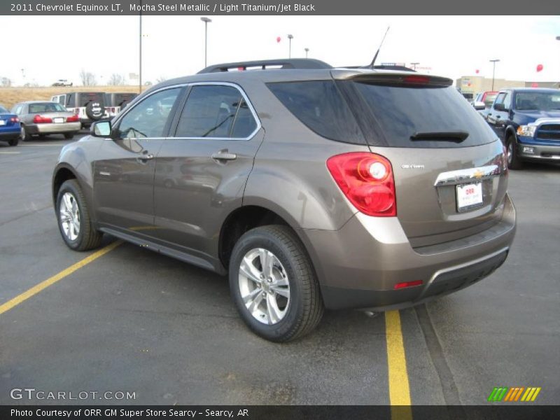 Mocha Steel Metallic / Light Titanium/Jet Black 2011 Chevrolet Equinox LT