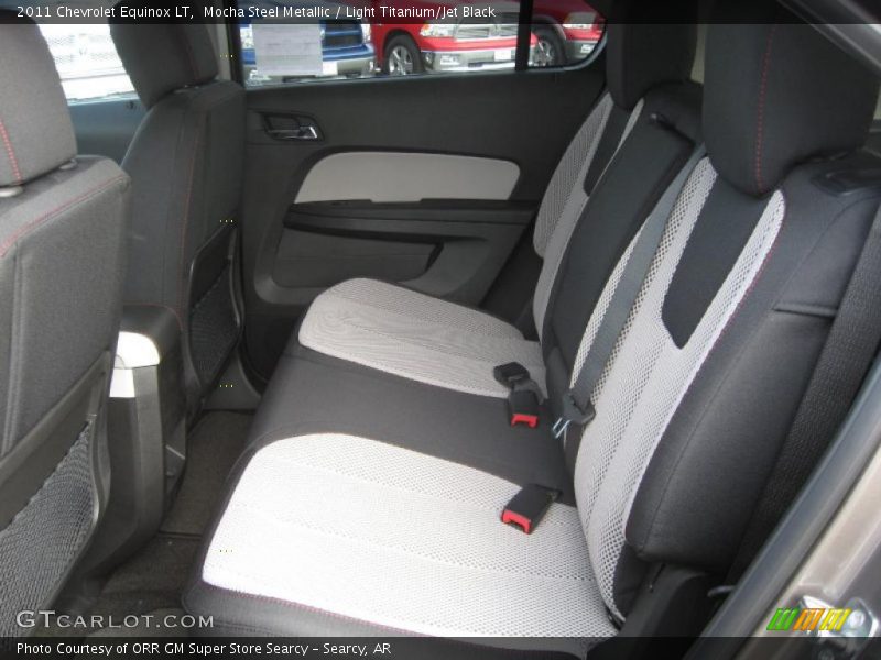  2011 Equinox LT Light Titanium/Jet Black Interior