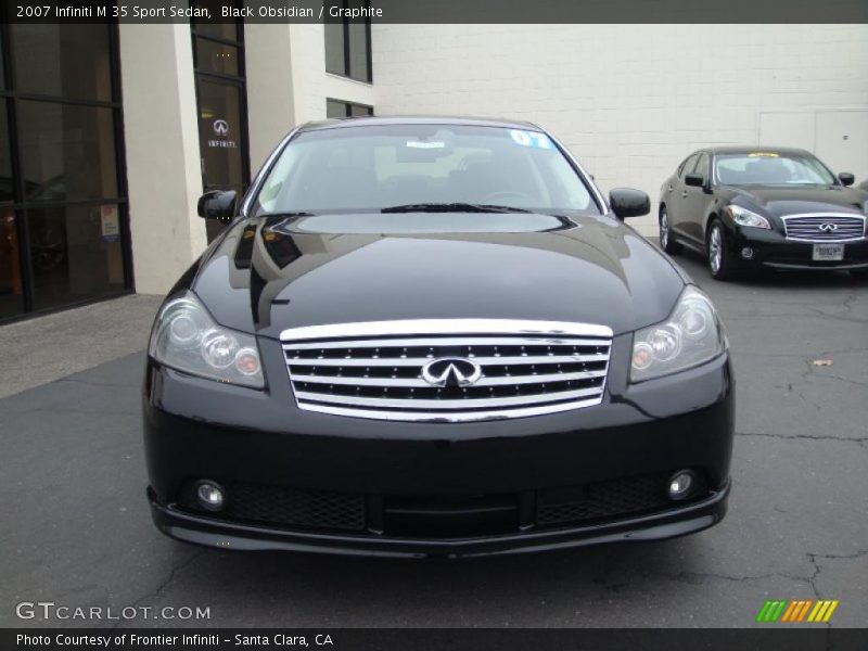Black Obsidian / Graphite 2007 Infiniti M 35 Sport Sedan