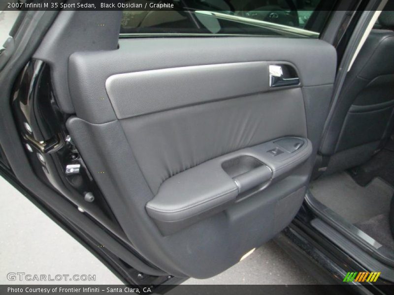 Black Obsidian / Graphite 2007 Infiniti M 35 Sport Sedan