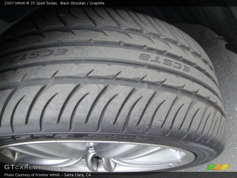 Black Obsidian / Graphite 2007 Infiniti M 35 Sport Sedan