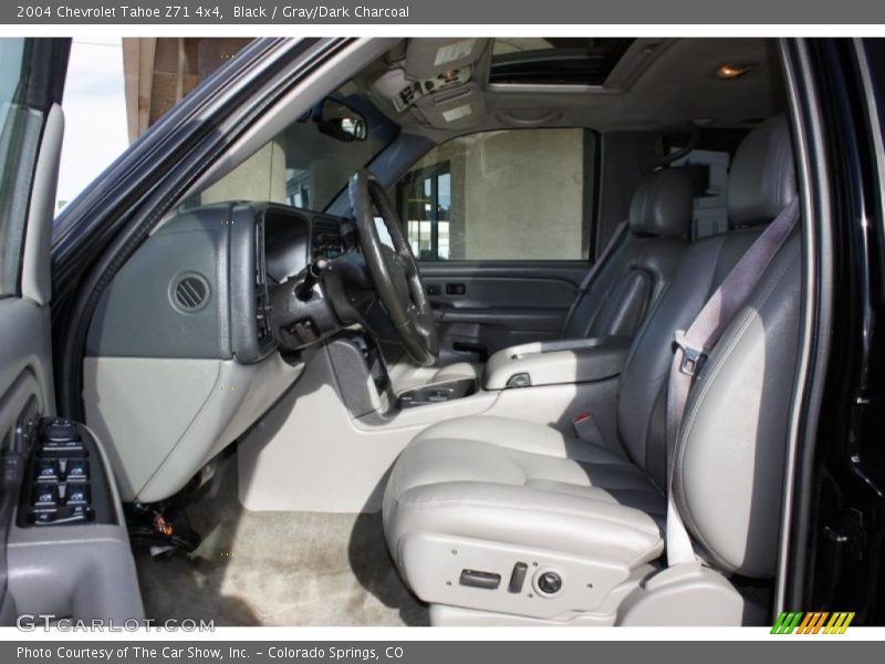 Black / Gray/Dark Charcoal 2004 Chevrolet Tahoe Z71 4x4