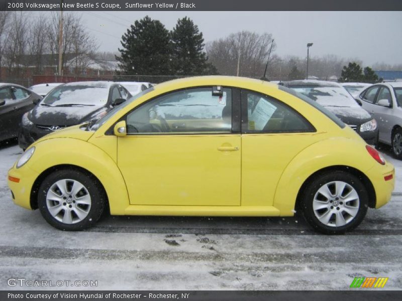  2008 New Beetle S Coupe Sunflower Yellow
