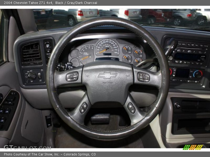 Black / Gray/Dark Charcoal 2004 Chevrolet Tahoe Z71 4x4