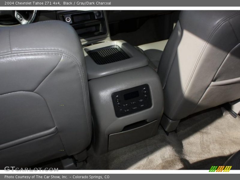 Black / Gray/Dark Charcoal 2004 Chevrolet Tahoe Z71 4x4